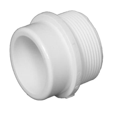 Charlotte Pipe And Foundry 112x114 MPT Adapter PVC 00111 0600HA